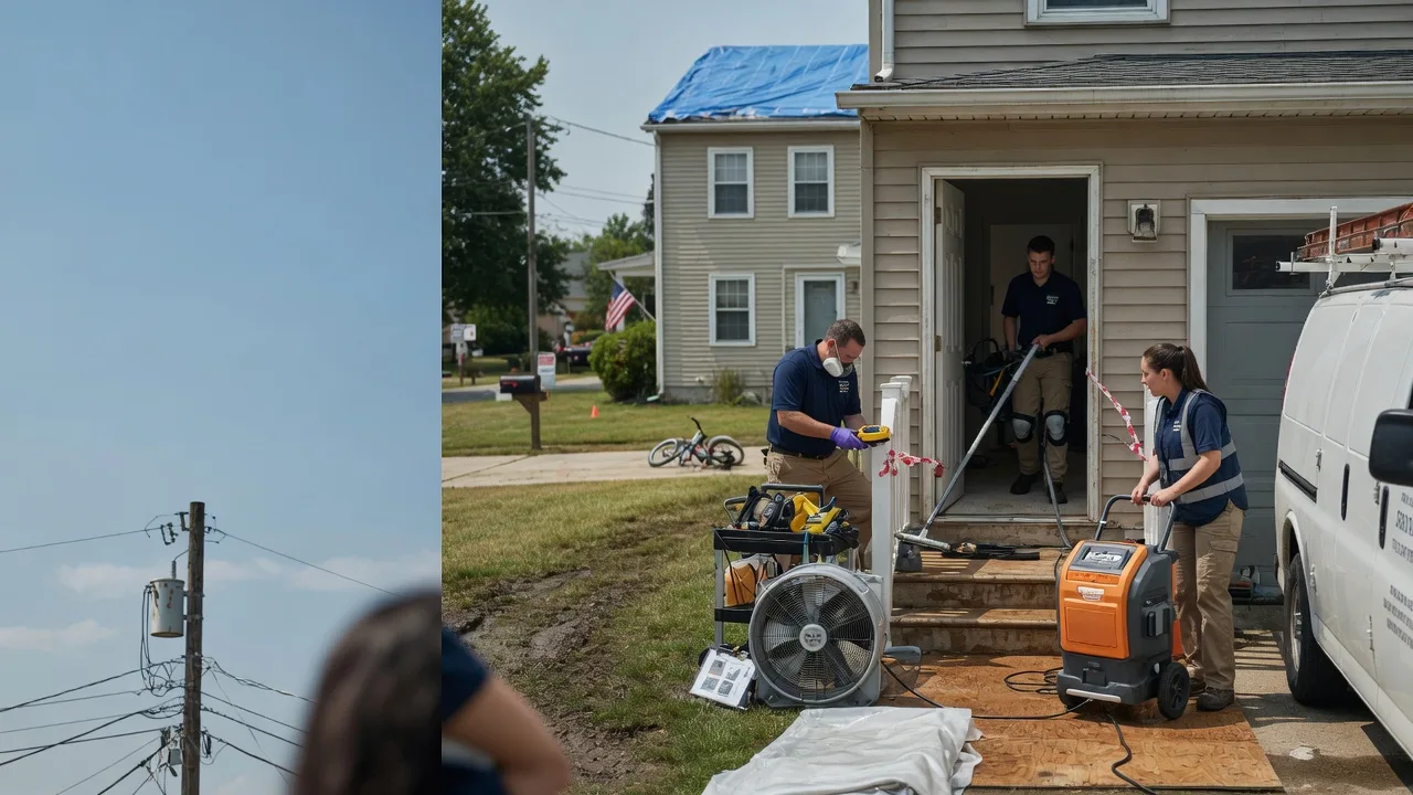 Water Damage Repair in Leeper, PA near me